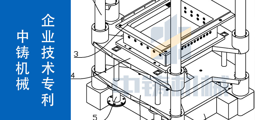 中铸机械企业技术专利：油缸同步防卡死系统